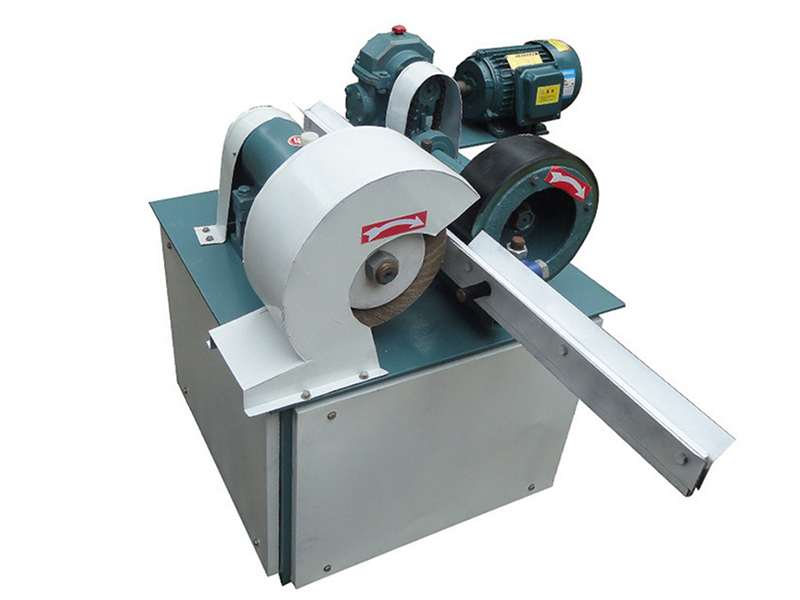 Outer round steel pipe polishing machine